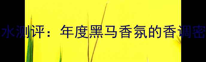 LoewePaulas香水测评年度黑马香氛的香调密码与场景指南